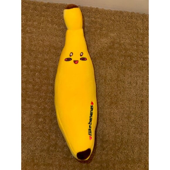 Kawaii Therapy "i like bananas" Stuffed Animal Plush Toy 13" - Picture 4 of 4